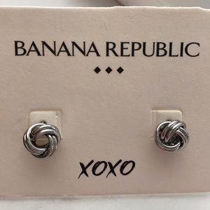 Banana Republic Silver Earrings